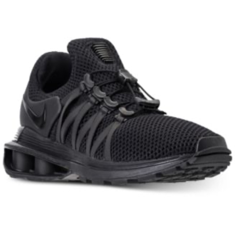 Nike Shox Gravity Triple Black Running Shoes 8.5